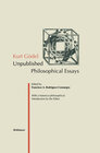 Buchcover Kurt Gödel