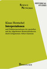 Buchcover Interpretationen