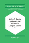 Buchcover An Introduction to Classical Complex Analysis