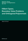 Buchcover Hilbert Space, Boundary Value Problems and Orthogonal Polynomials