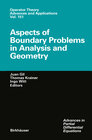Buchcover Aspects of Boundary Problems in Analysis and Geometry