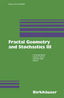 Buchcover Fractal Geometry and Stochastics III
