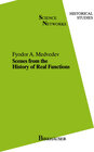 Buchcover Scenes from the History of Real Functions