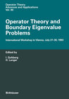 Buchcover Operator Theory and Boundary Eigenvalue Problems