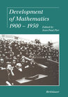 Buchcover Development of Mathematics 1900–1950