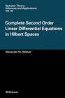 Buchcover Complete Second Order Linear Differential Equations in Hilbert Spaces