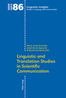 Buchcover Linguistic and Translation Studies in Scientific Communication
