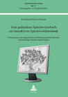 Buchcover Vom gedruckten Sprichwörterbuch zur interaktiven Sprichwortdatenbank