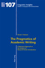 Buchcover The Pragmatics of Academic Writing