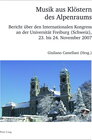 Buchcover Musik aus Klöstern des Alpenraums