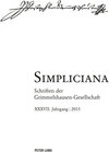 Buchcover Simpliciana
