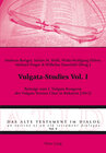 Buchcover Vulgata-Studies Vol. I