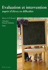 Buchcover Evaluation et intervention auprès d’élèves en difficultés