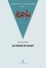 Buchcover La cause du sujet