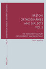 Buchcover Breton Orthographies and Dialects - Vol. 2