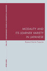 Buchcover Modality and Its Learner Variety in Japanese