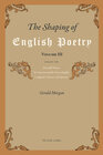 Buchcover The Shaping of English Poetry- Volume III
