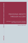 Buchcover Perceiving Identity through Accent