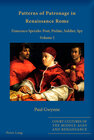 Buchcover Patterns of Patronage in Renaissance Rome