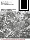 Buchcover Materialien zur Ökonomie der Stadtplanung