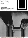 Buchcover 1929 Rußland: Architektur für eine Weltrevolution