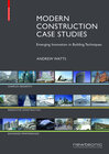 Buchcover Modern Construction Case Studies