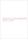 Buchcover Gerhard Mack: Herzog & de Meuron / Herzog & de Meuron 1978-1988