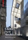 Buchcover China's New Architecture