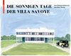 Buchcover Die sonnigen Tage der Villa Savoye