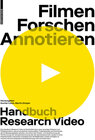 Buchcover Filmen, Forschen, Annotieren