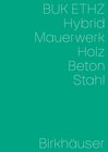 Buchcover Hybrid, Mauerwerk, Beton, Holz, Stahl