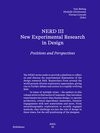 Buchcover NERD III - New Experimental Research in Design