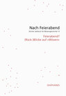 Buchcover Nach Feierabend 2020