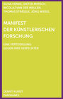 Buchcover Manifest der Künstlerischen Forschung