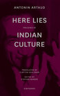 Buchcover “Here Lies” preceded by “The Indian Culture”