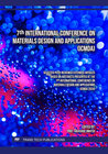 Buchcover 7th International Conference on Materials Design and Applications (ICMDA)