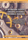Buchcover 9th International Scientific Conference on Advances in Mechanical Engineering
