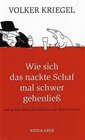 Buchcover Wie sich das nackte Schaf mal schwer gehenließ