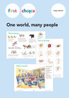 Buchcover First Choice - One world, many people / Posters with Copy masters