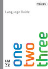 Buchcover Voices 1–3 / Language Guide