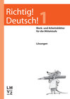 Buchcover Richtig! Deutsch! 1 / Lösungen