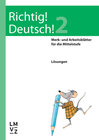 Buchcover Richtig! Deutsch! 2 / Lösungen
