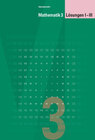 Buchcover Mathematik 3 Sekundarstufe I / Lösungen I-III