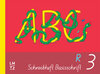 Buchcover ABC-Schreibhefte / ABC 3 Schreibheft Basisschrift Rechtshänder