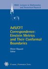 Buchcover AdS /CFT Correspondence: Einstein Metrics and Their Conformal Boundaries