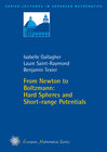 Buchcover From Newton to Boltzmann: Hard Spheres and Short-range Potentials