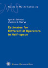 Buchcover Estimates for Differential Operators in Half-space