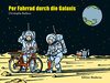 Buchcover Per Fahrrad durch die Galaxis