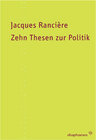 Buchcover Zehn Thesen zur Politik