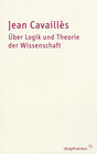 Buchcover Über Logik und Theorie der Wissenschaft